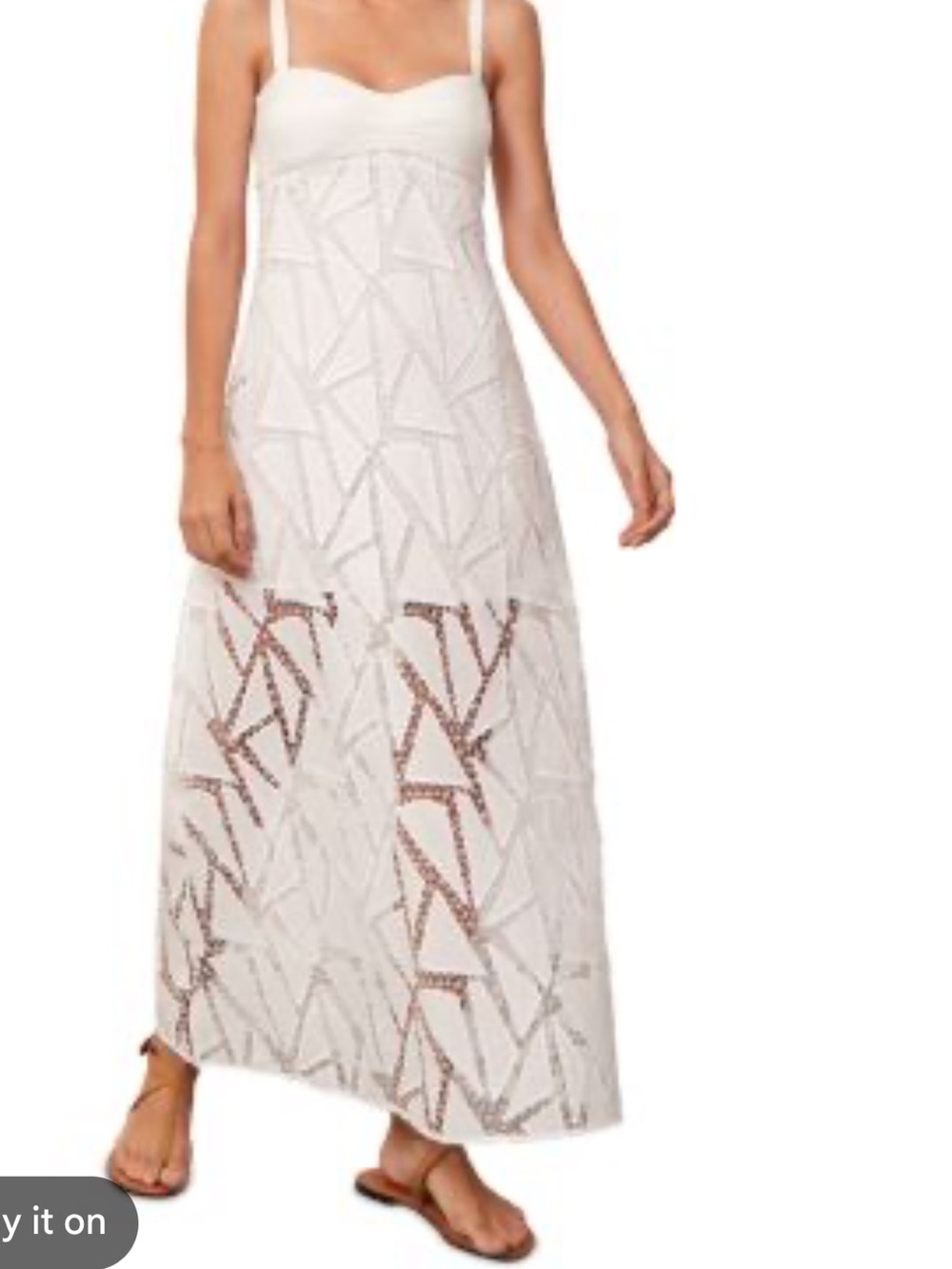 ViX White Eleni Maxi Skirt Cover-Up